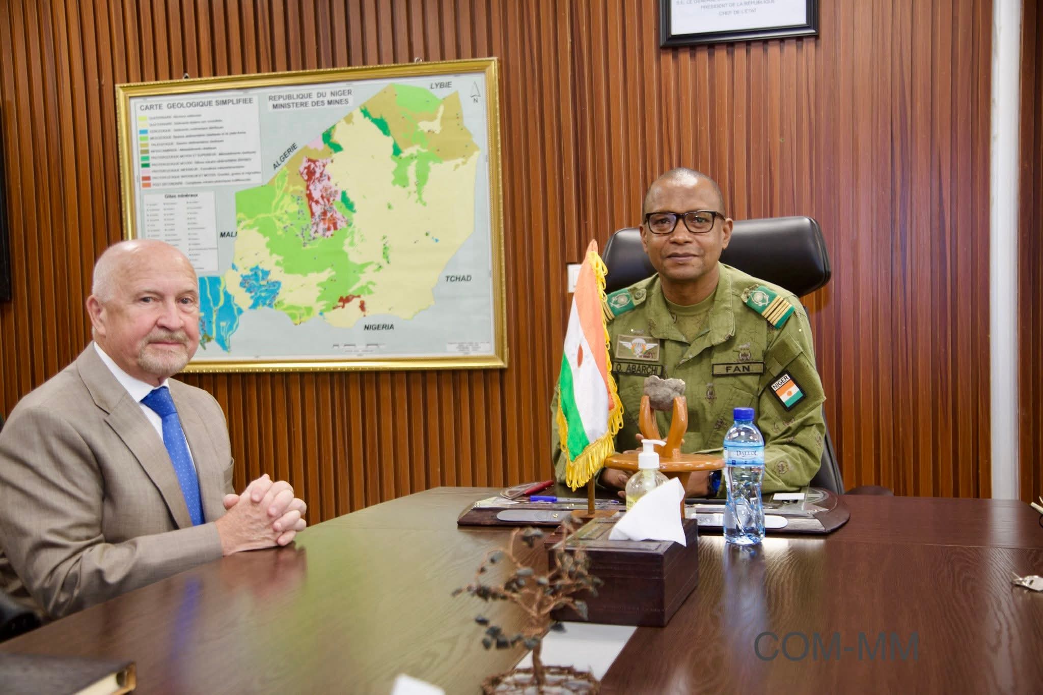 Le Niger s'entretient avec le PDG de global Atomic.